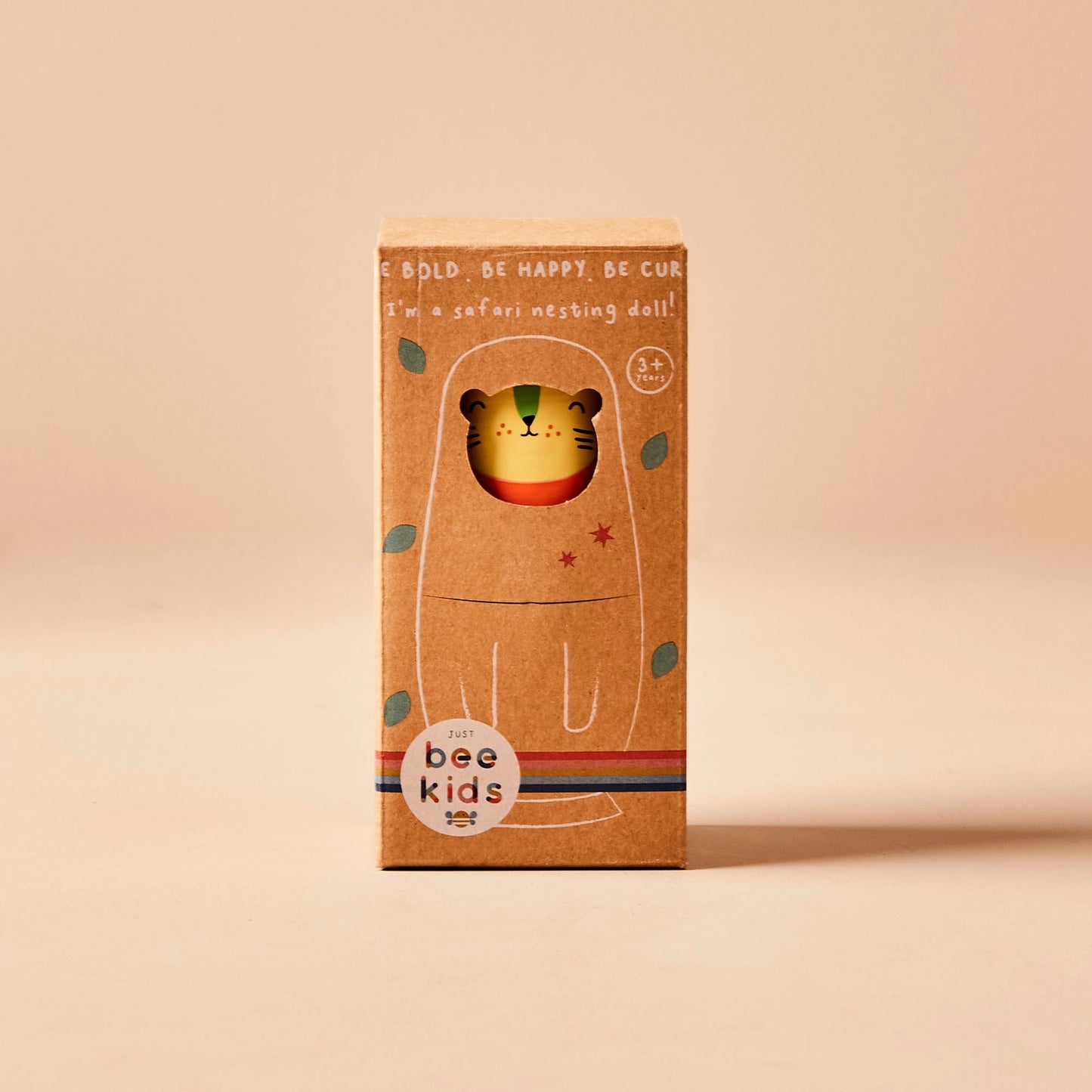 Just Bee Kids Safari Wooden Nesting Dolls