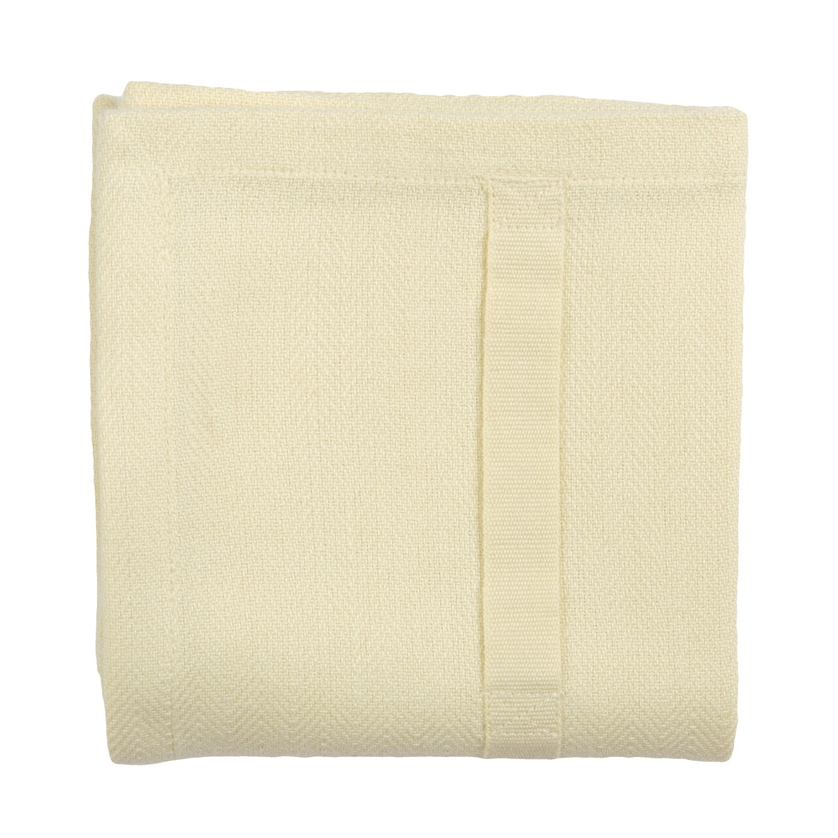Organic Cotton Kitchen Towel in Pale Yellow