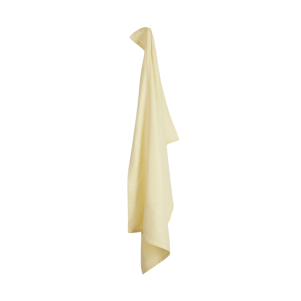 Organic Cotton Kitchen Towel in Pale Yellow