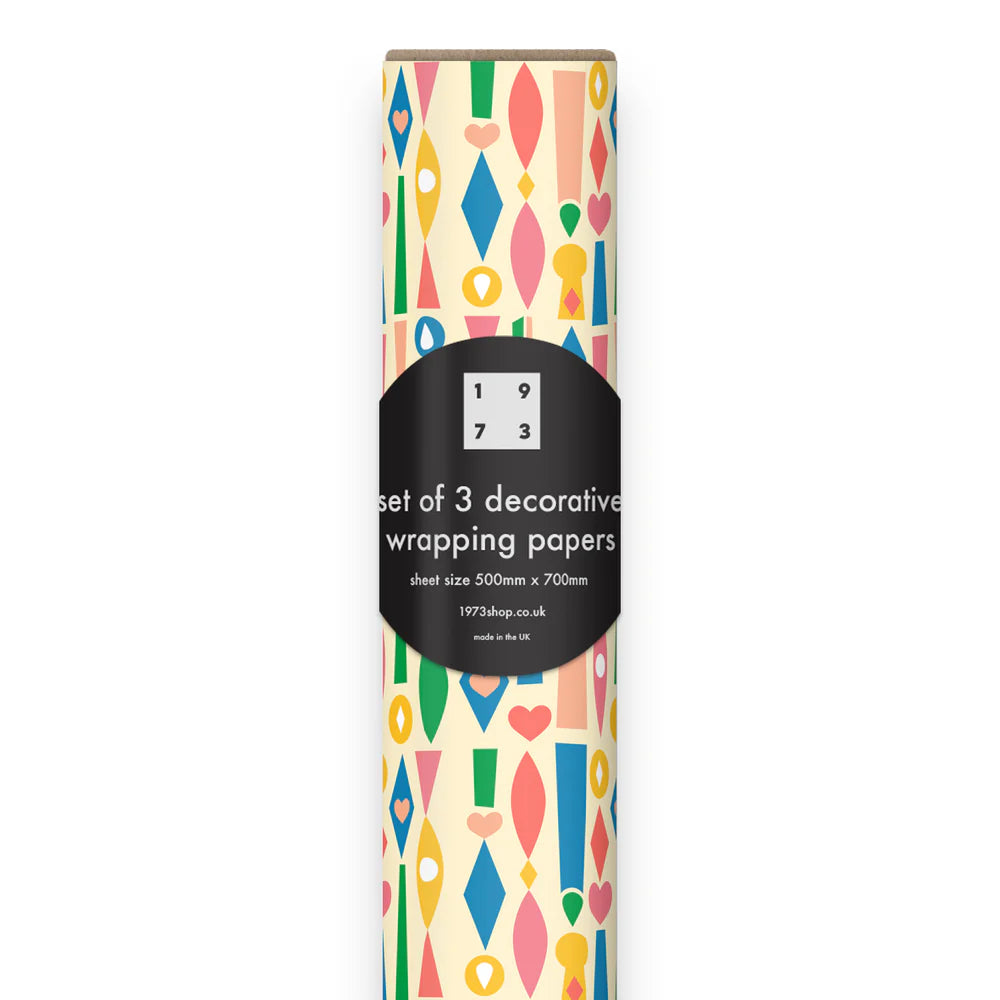 Ornaments Wrap 3 x Sheets on a Roll