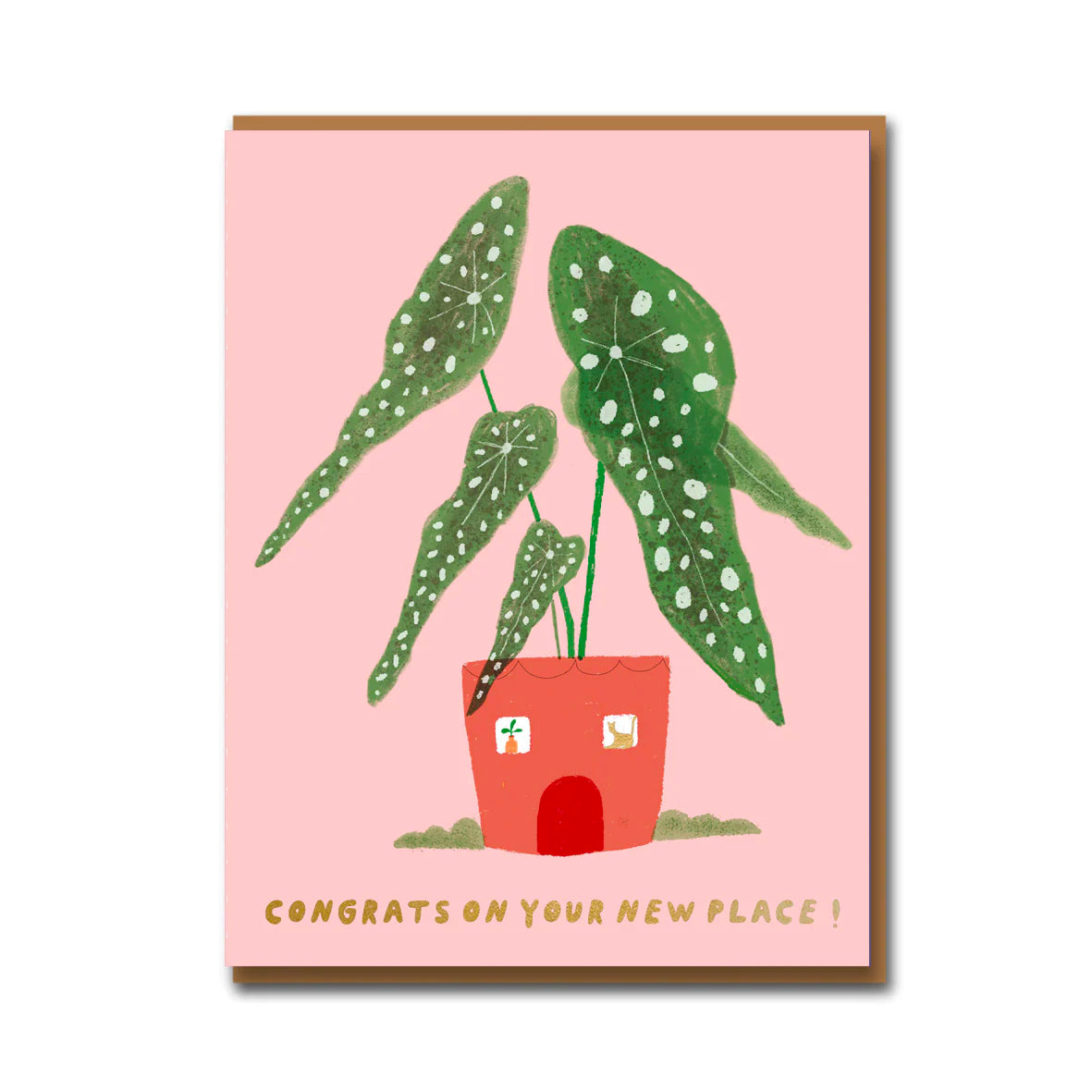 Casita Begonia - New Home Card