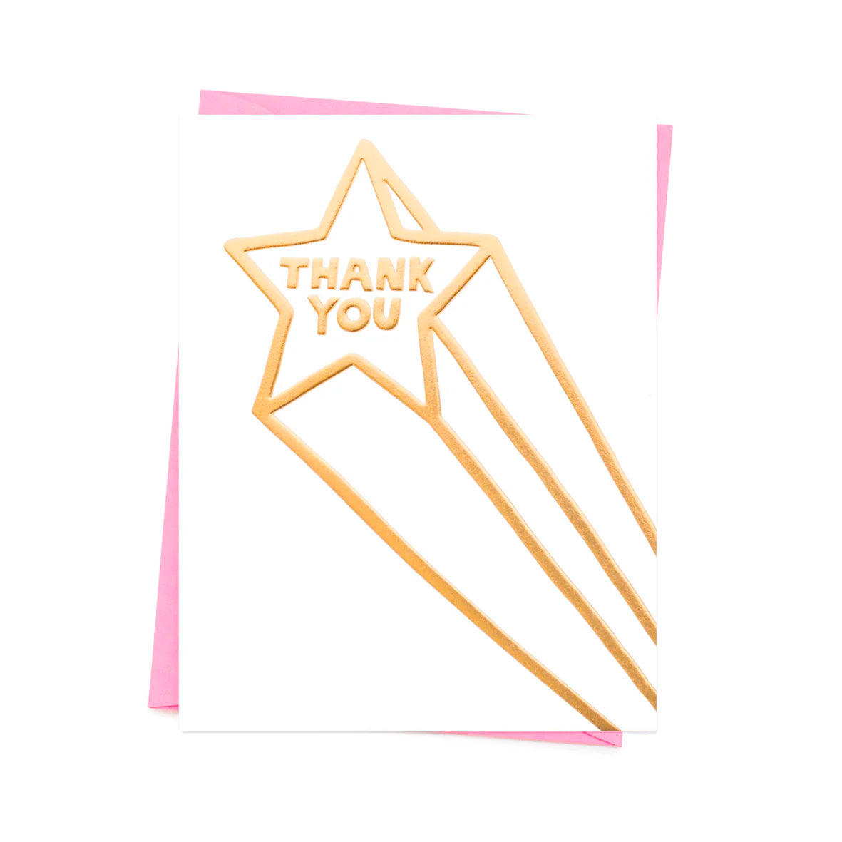 Shooting Star Thank You Card