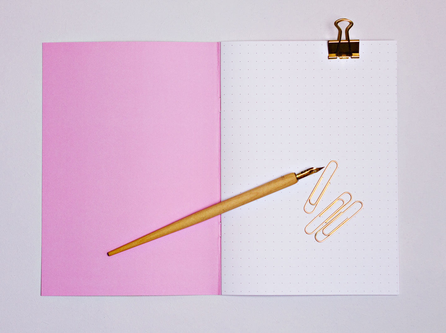 Pink Mustard Animal 44 Page Notebook