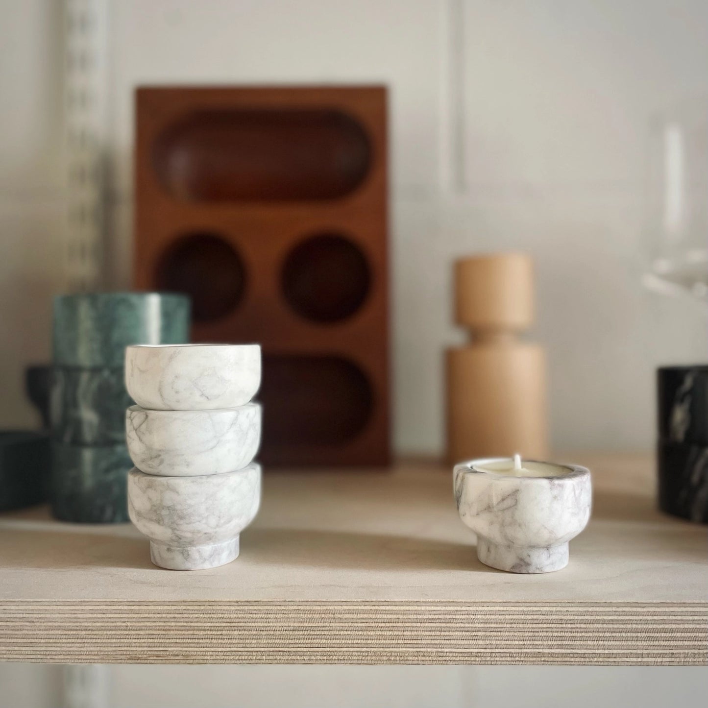 Como Tealight Holder - Set of Three