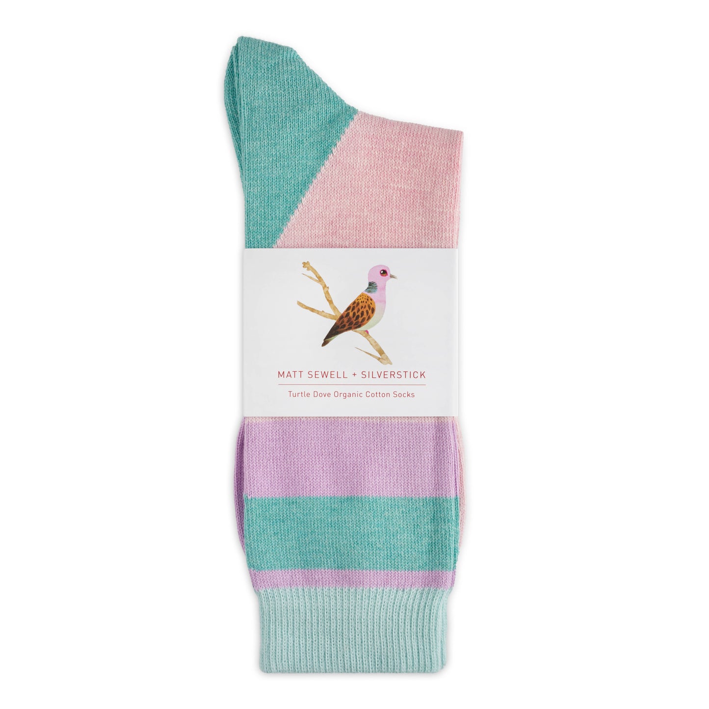 Matt Sewell Turtle Dove Organic Sock: Turtle Dove
