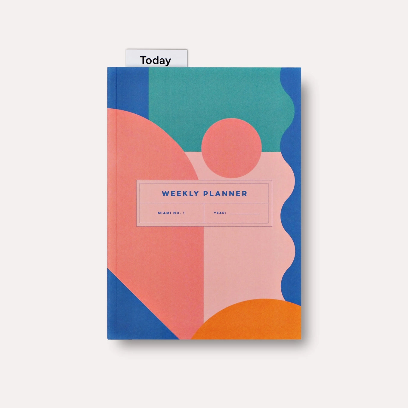 The Completist Miami No. 1 Weekly Lay Flat Planner Book
