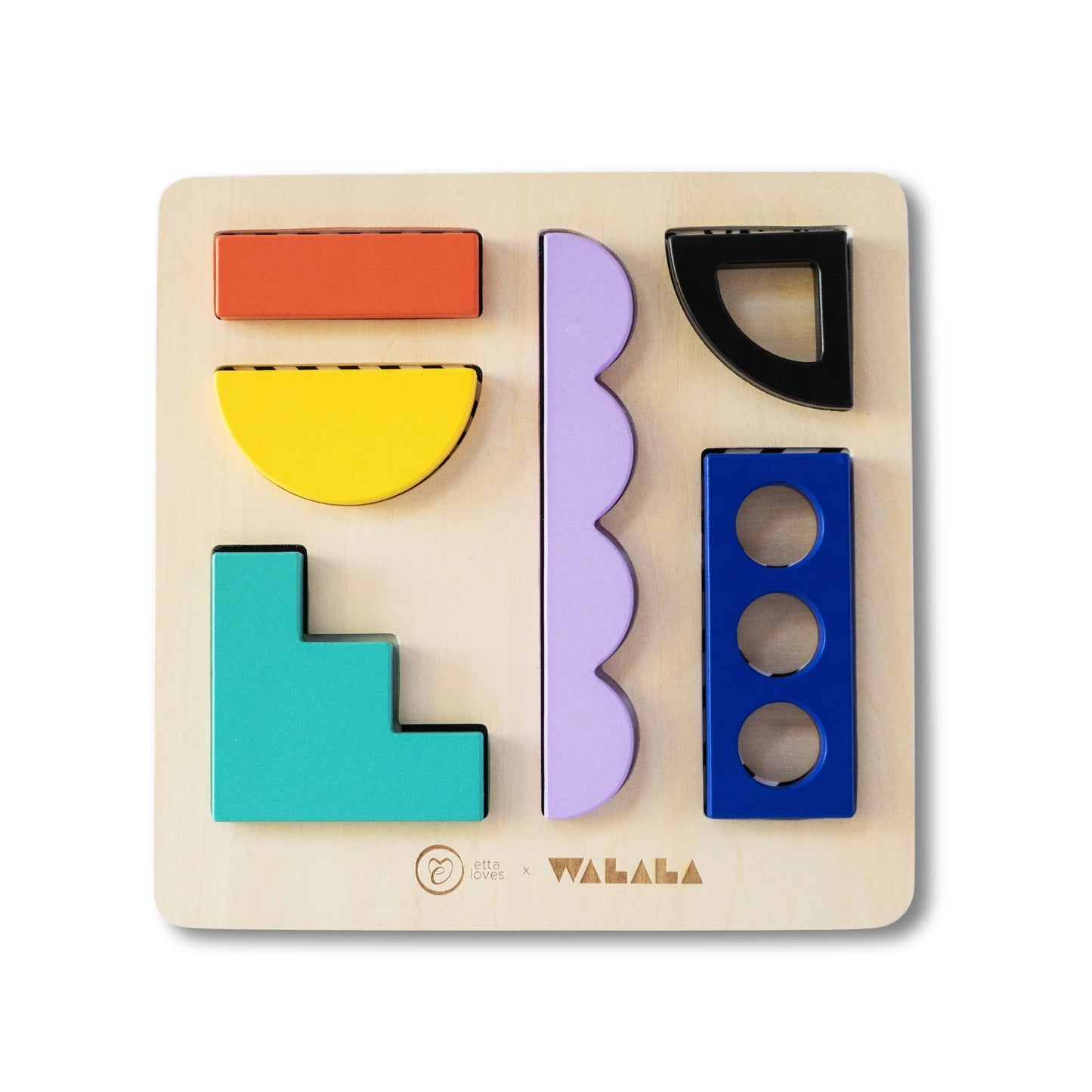 Wooden Puzzle Board - Etta Loves X Walala Studio