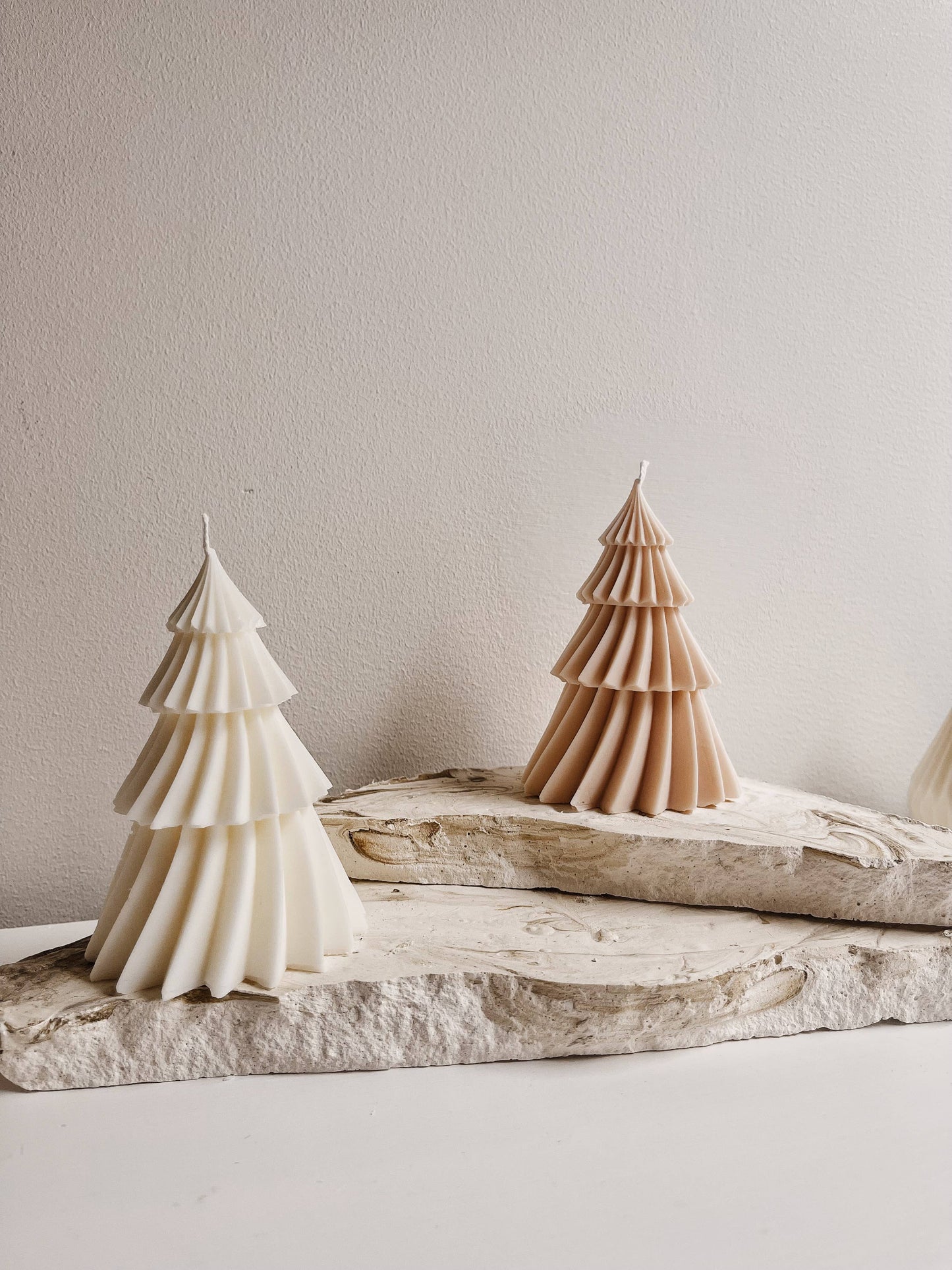 Christmas Tree Candle in Mint