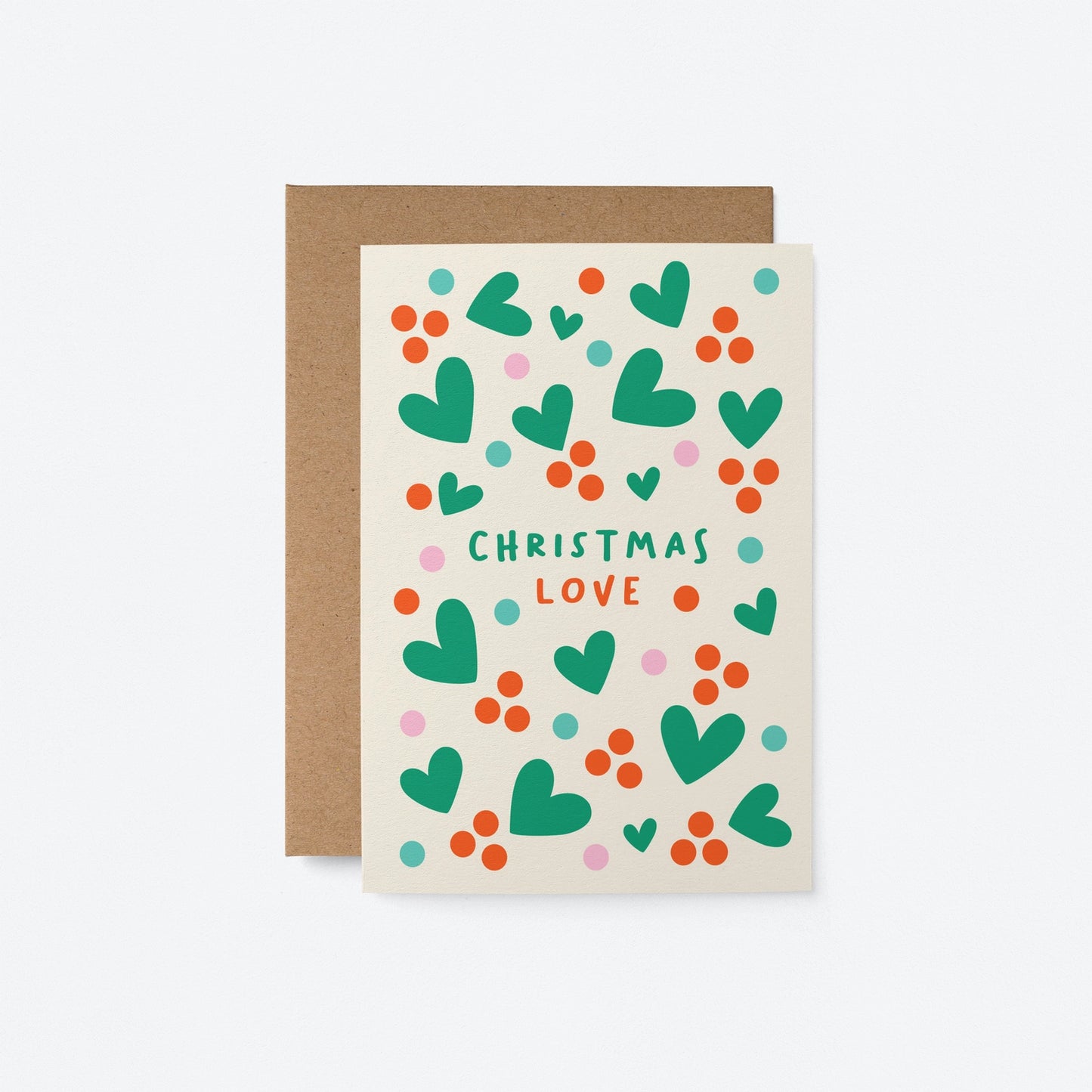 Christmas Love - Seasonal Greeting Card