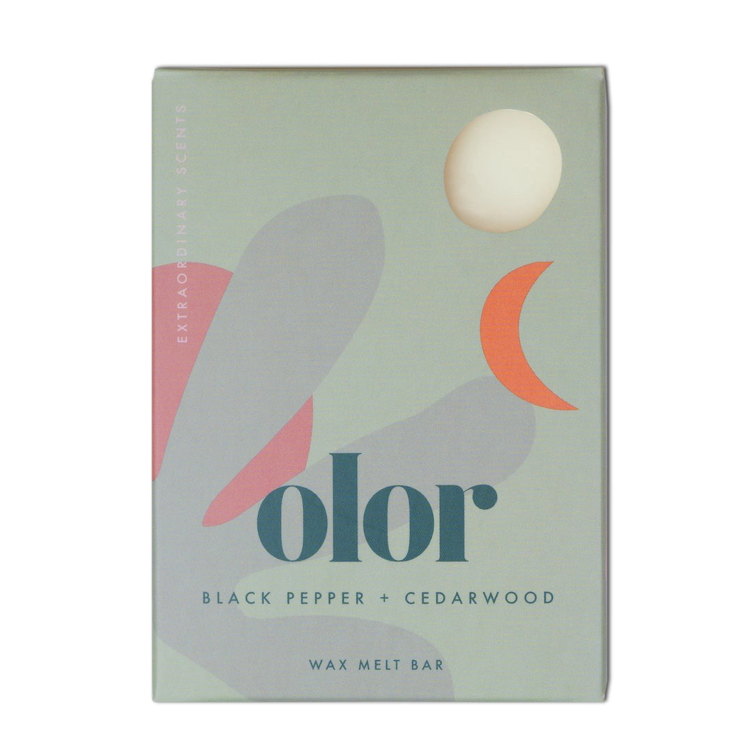 Black Pepper + Cedarwood Wax Melt Bar