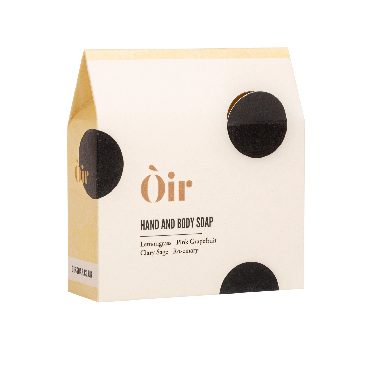 Òir Soap Lemongrass, Pink Grapefruit, Clary Sage, Rosemary Soap