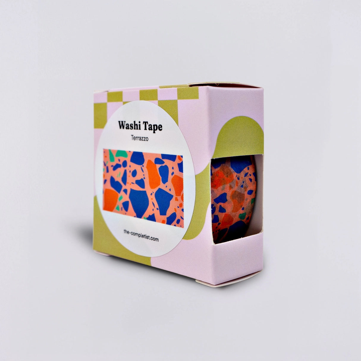 Peach Terrazo Washi Tape