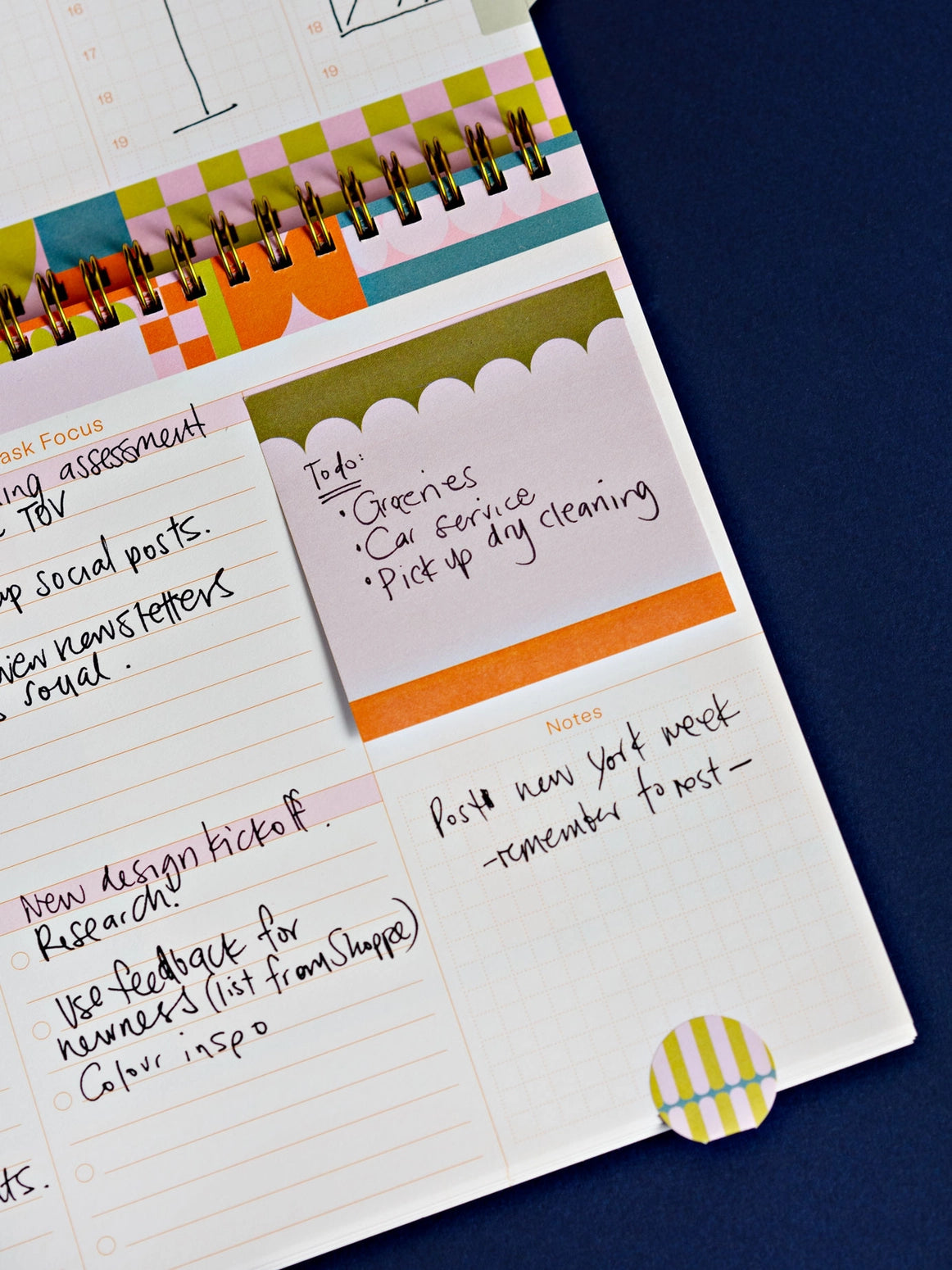 Ginger To Do Sticky Notes