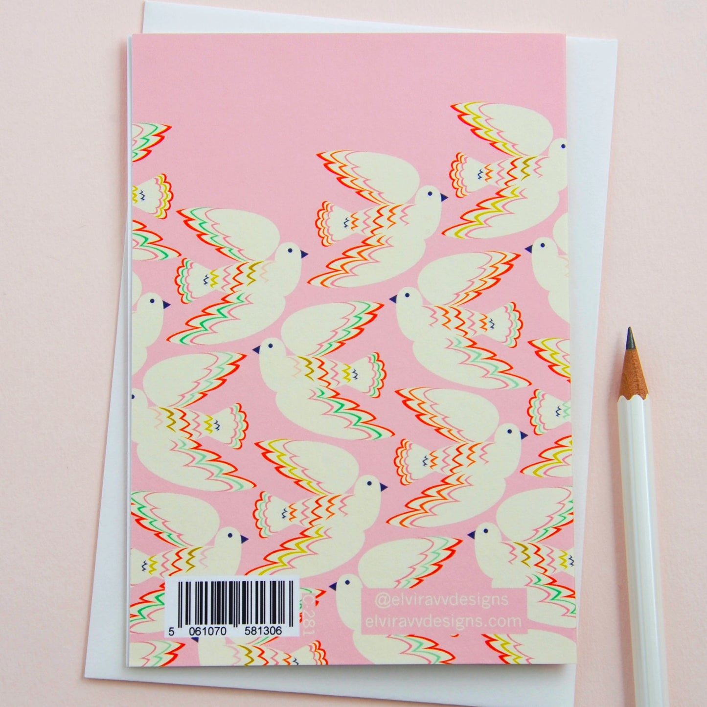 Pretty in Pink Happy Birthday Greetings Card