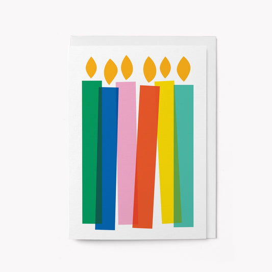 Happy Birthday Candles Card
