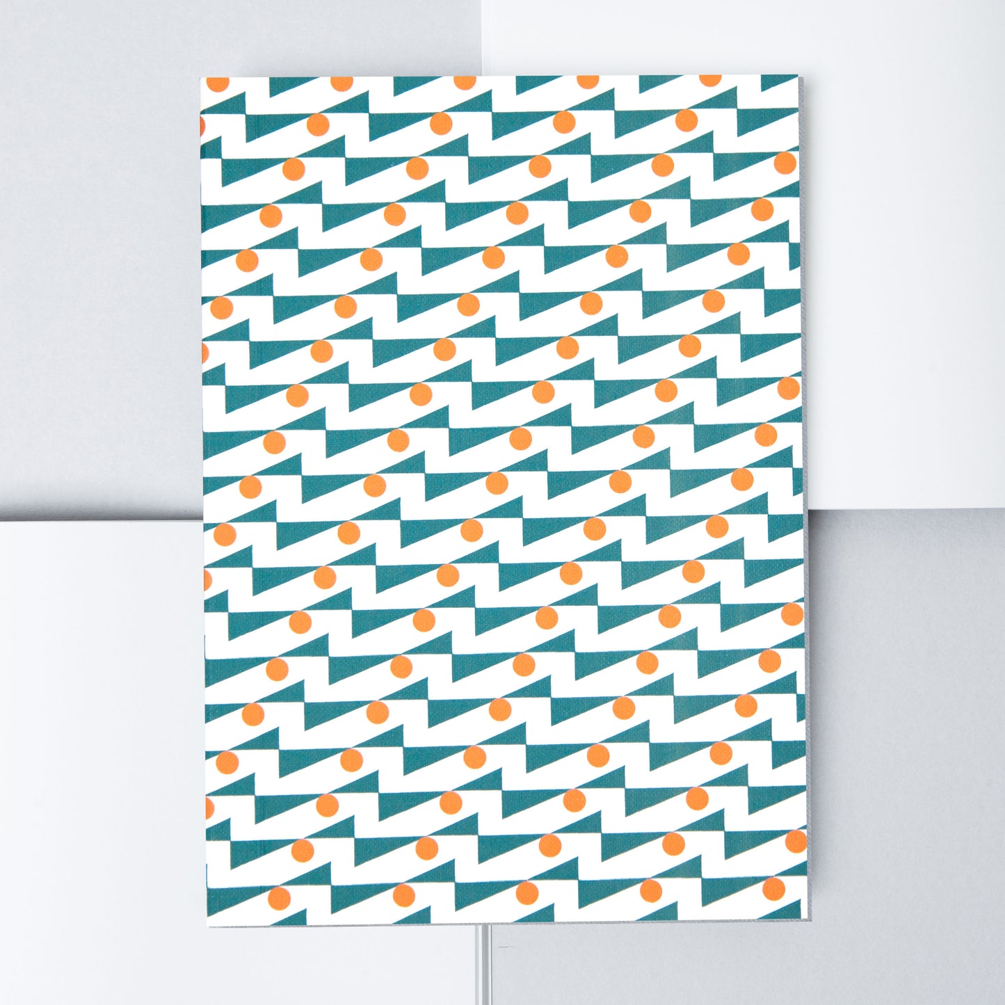 A5 Layflat Notebook Plain Pages - Enid Ultramarine/Lilac