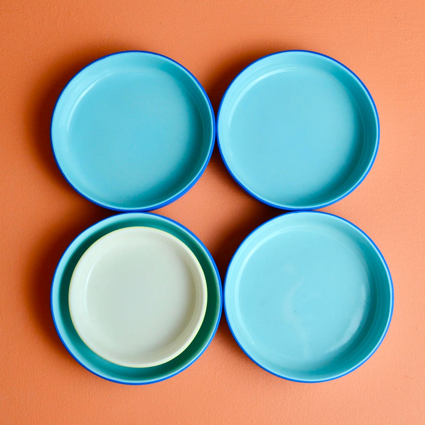 Large Dipping Bowl in City Blue