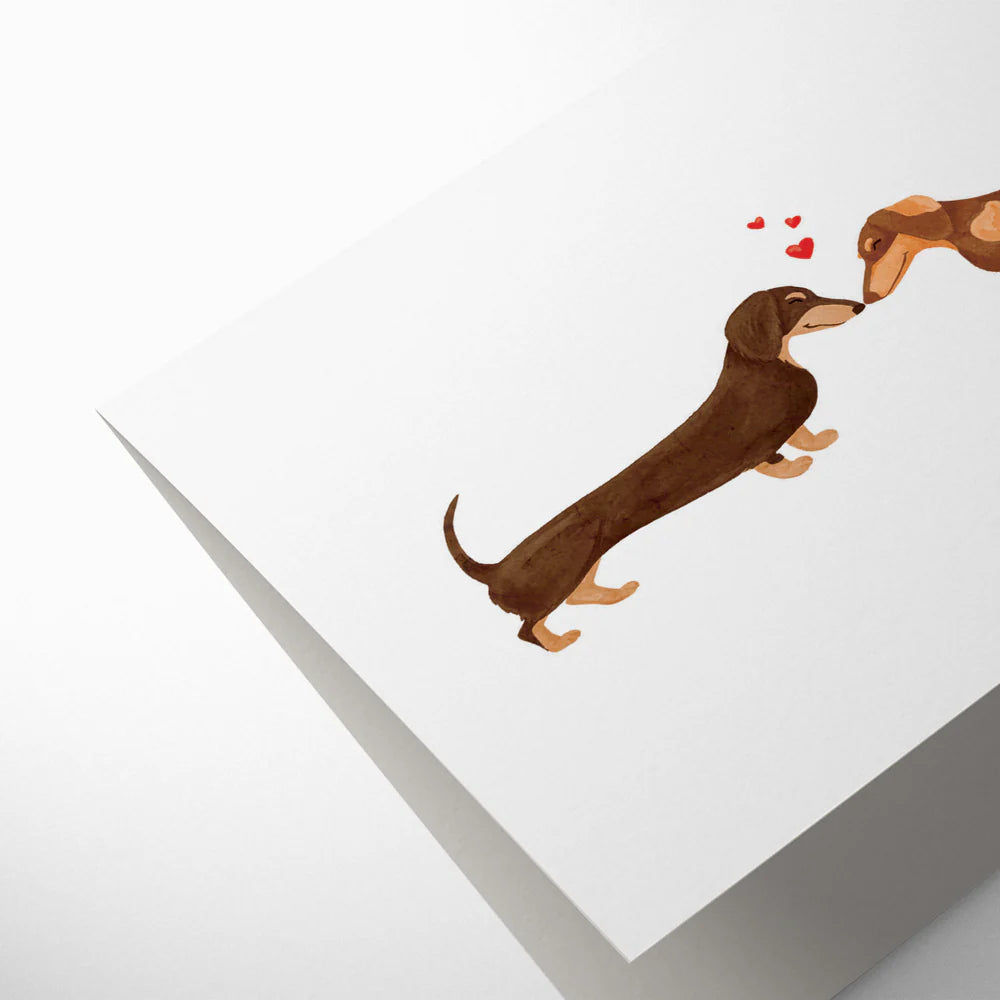 Dachshunds Lovers Card