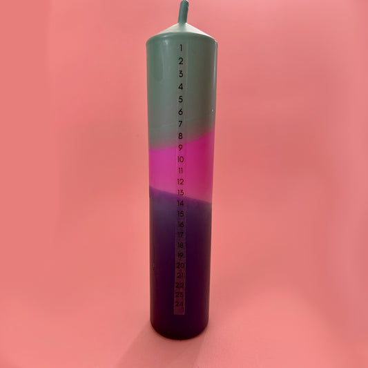 Advent Candle Velvet Waters
