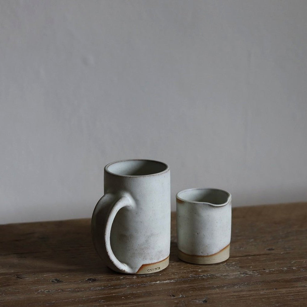 Chalk Stoneware Pourer
