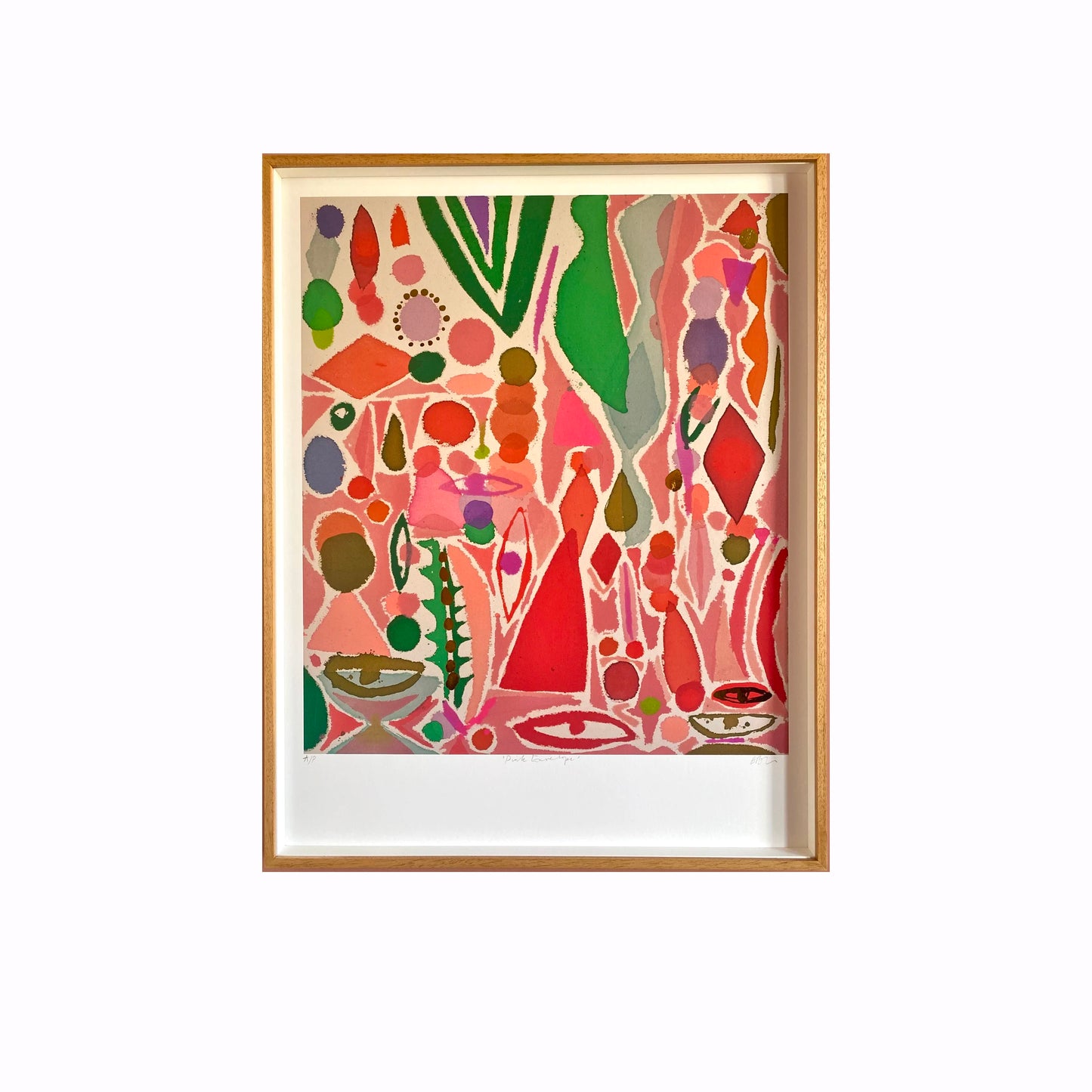 Pink Envelope Limited Edition Giclee Print