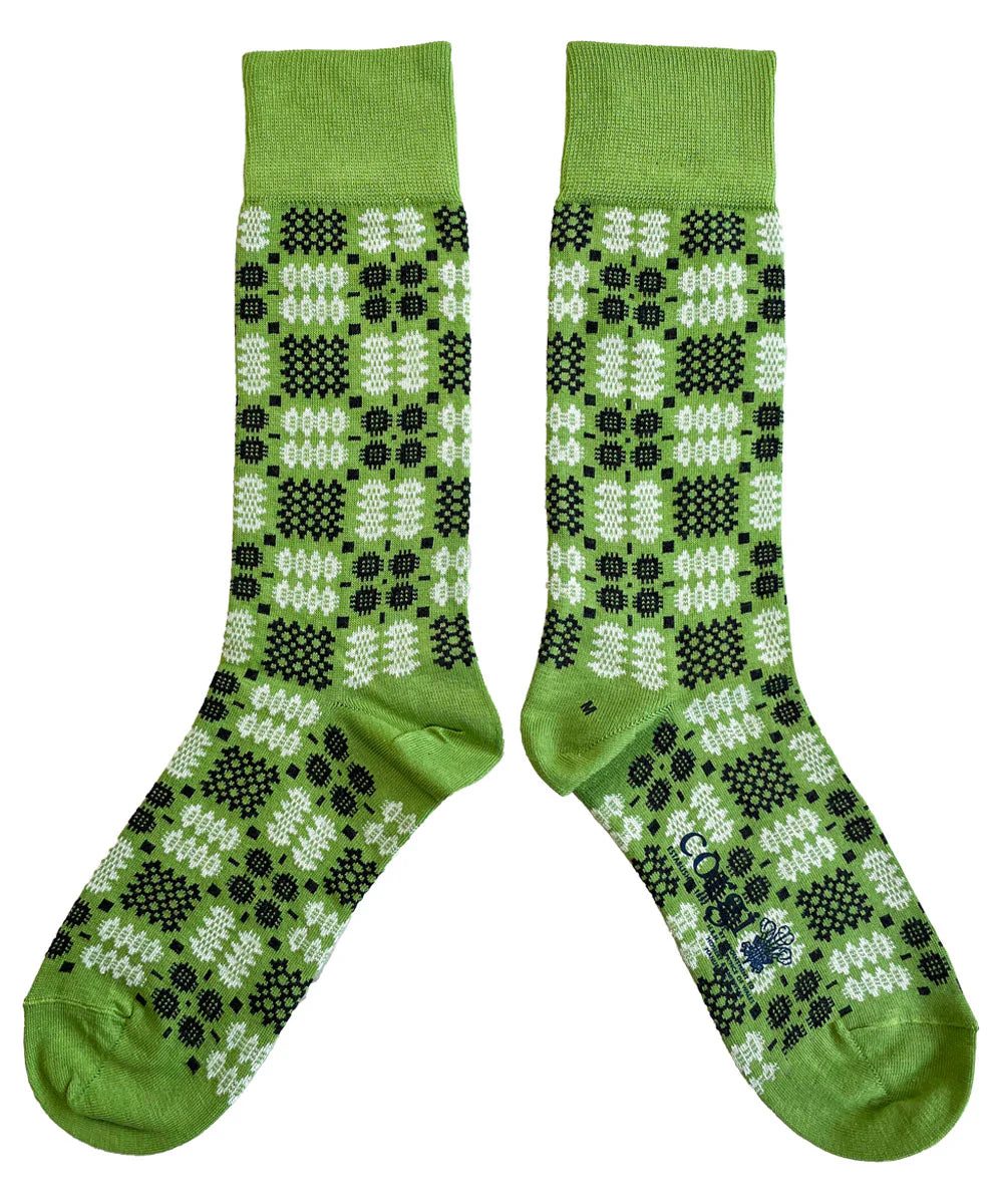 Carthen Socks - Kermit Green