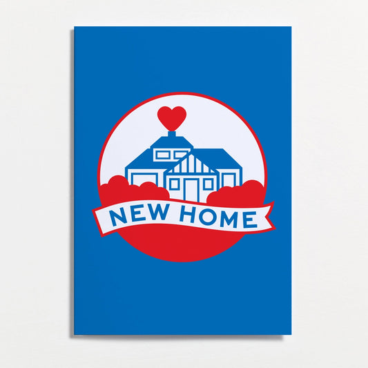 New Home New Neighbours Greetings Card