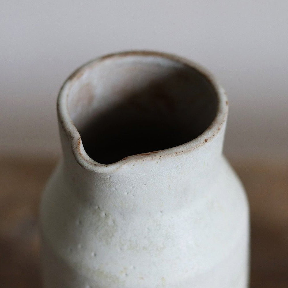 Chalk Stoneware Carafe Set