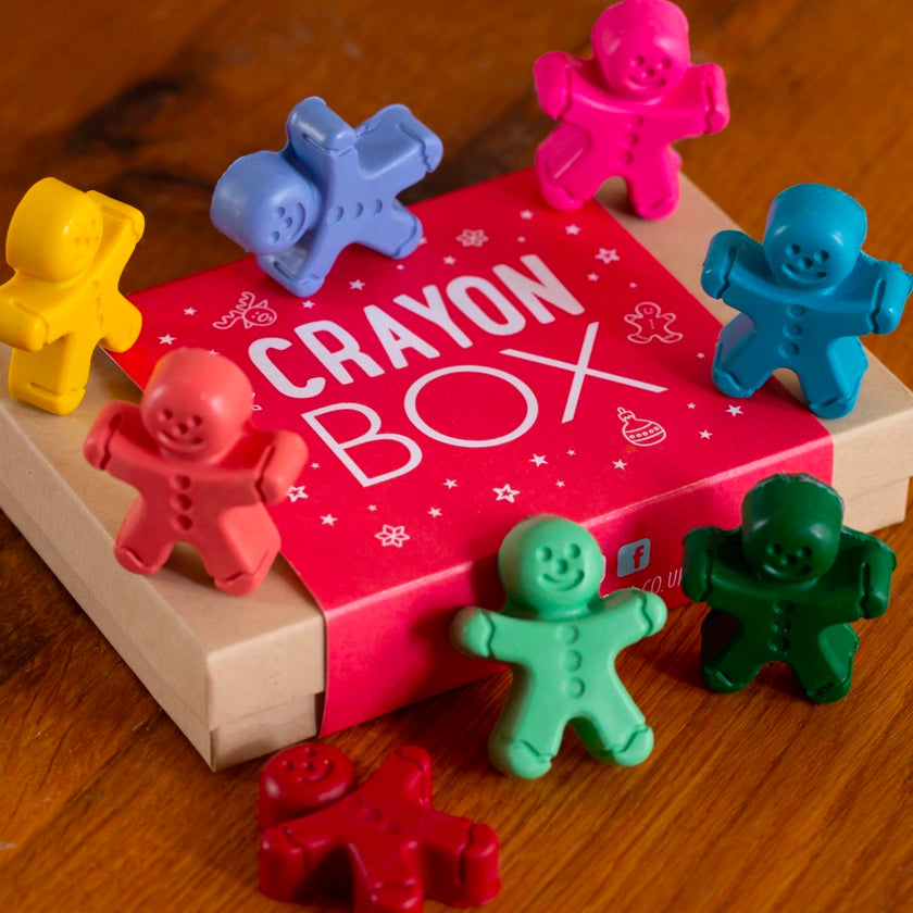 Christmas Gingerbread Crayons
