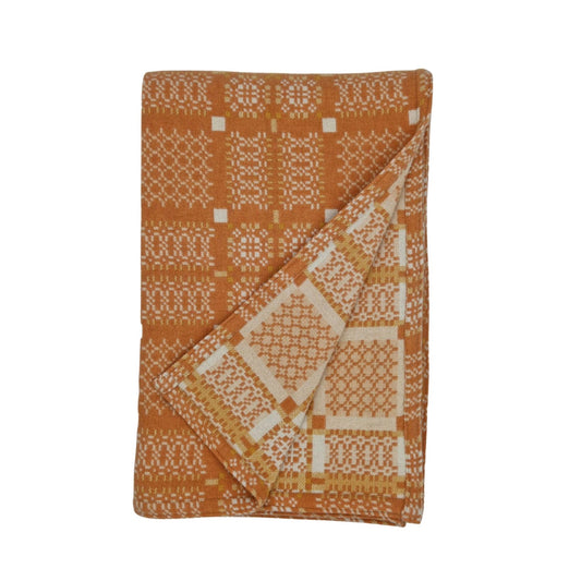 Knot Garden Welsh Lambswool Throw
