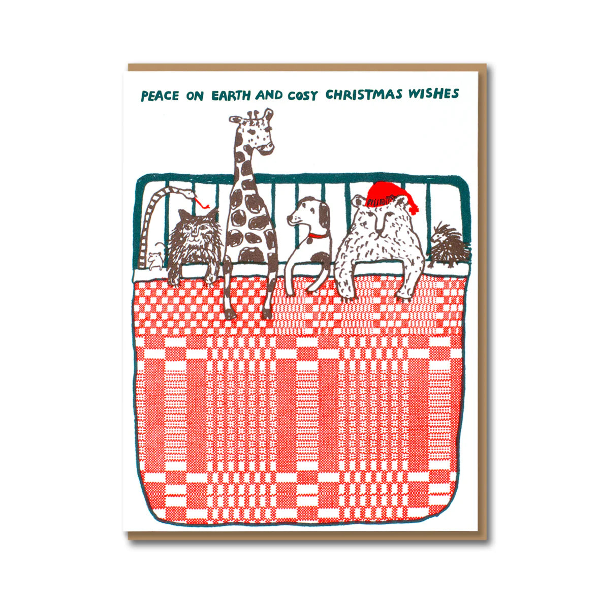 Cosy Critters -  Box of Christmas Eight Cards