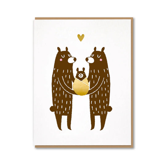 Baby Brown Bear Card