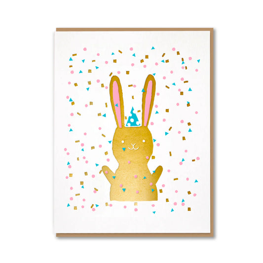 Confetti Bunny Card