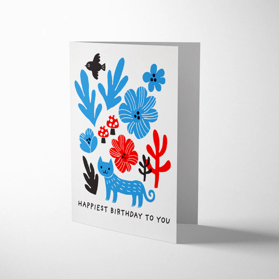 Happiest Birthday Cat Card