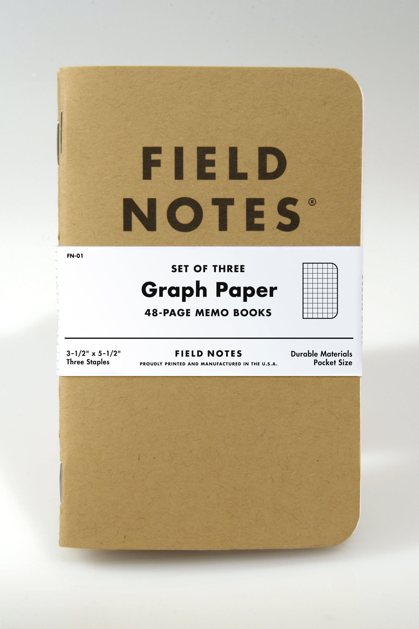 Field Notes Original Kraft - Pack of Three