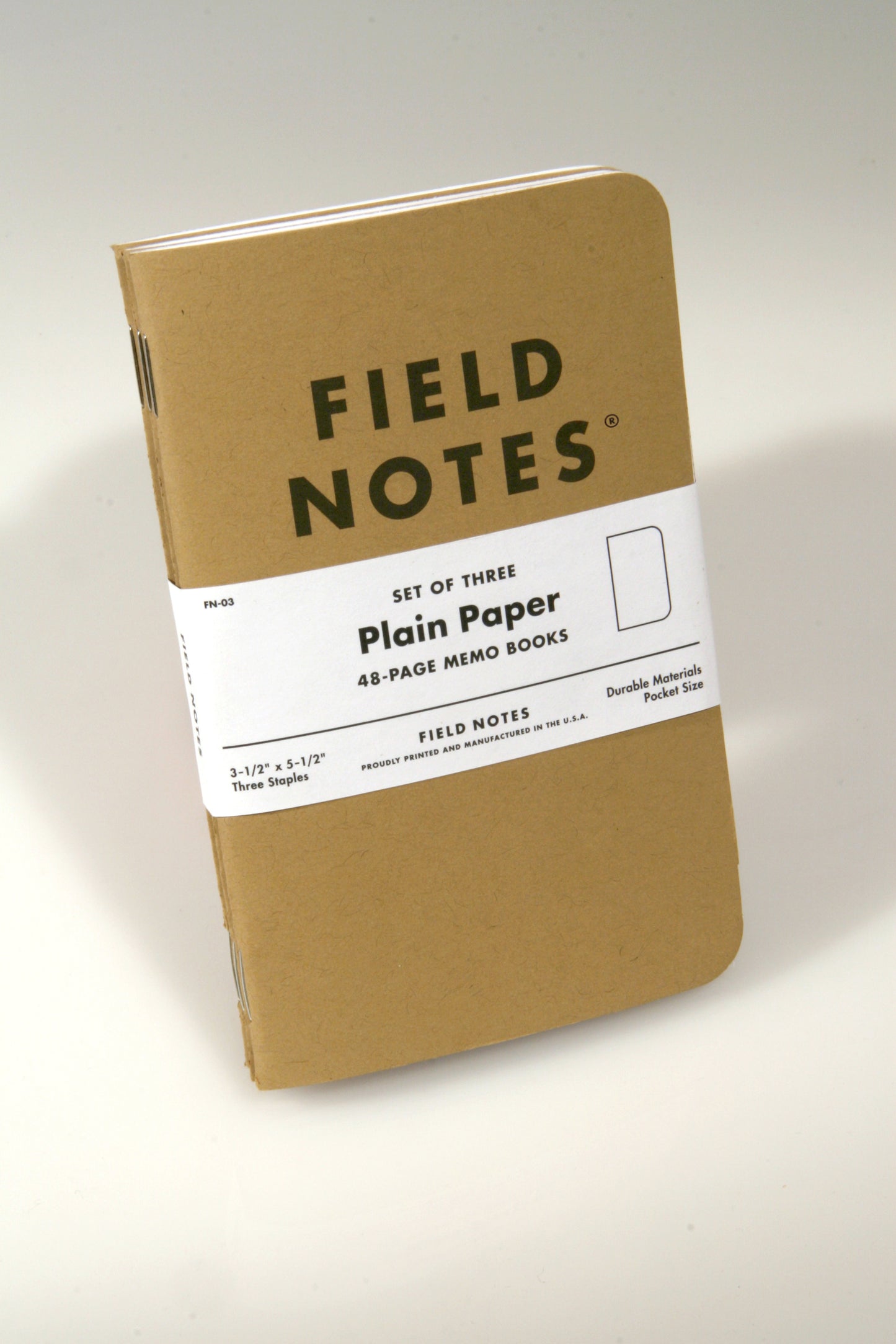 Field Notes Original Kraft - Pack of Three