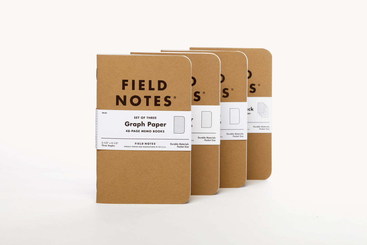 Field Notes Original Kraft - Pack of Three