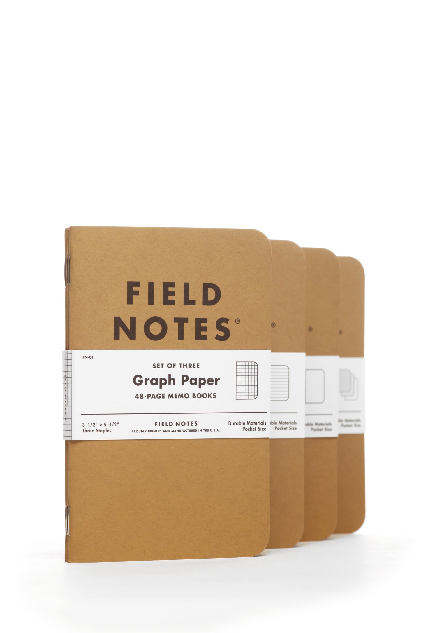 Field Notes Original Kraft - Pack of Three