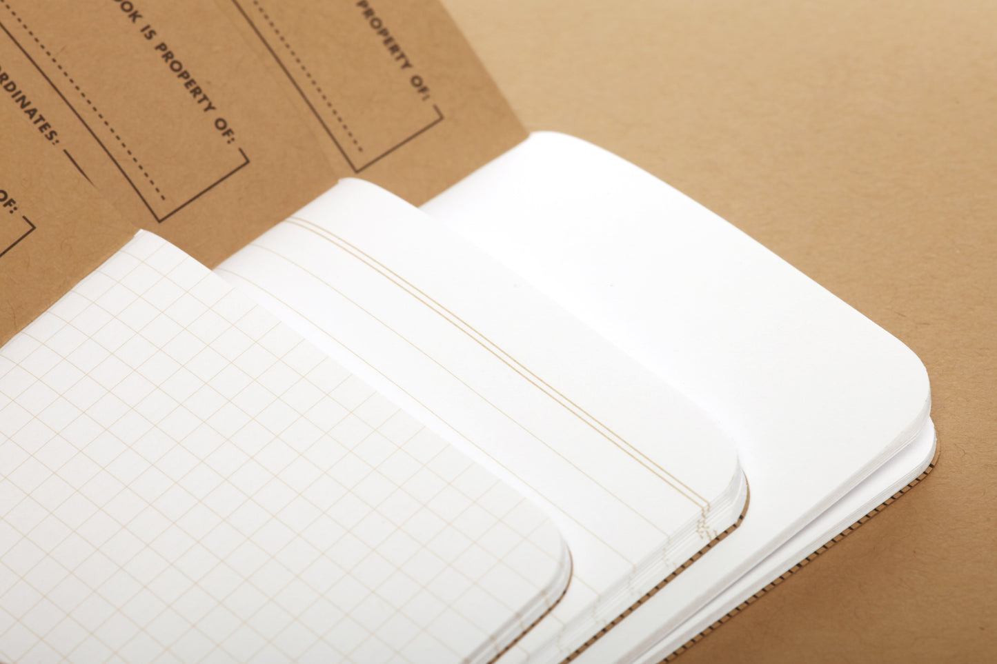 Field Notes Original Kraft - Pack of Three
