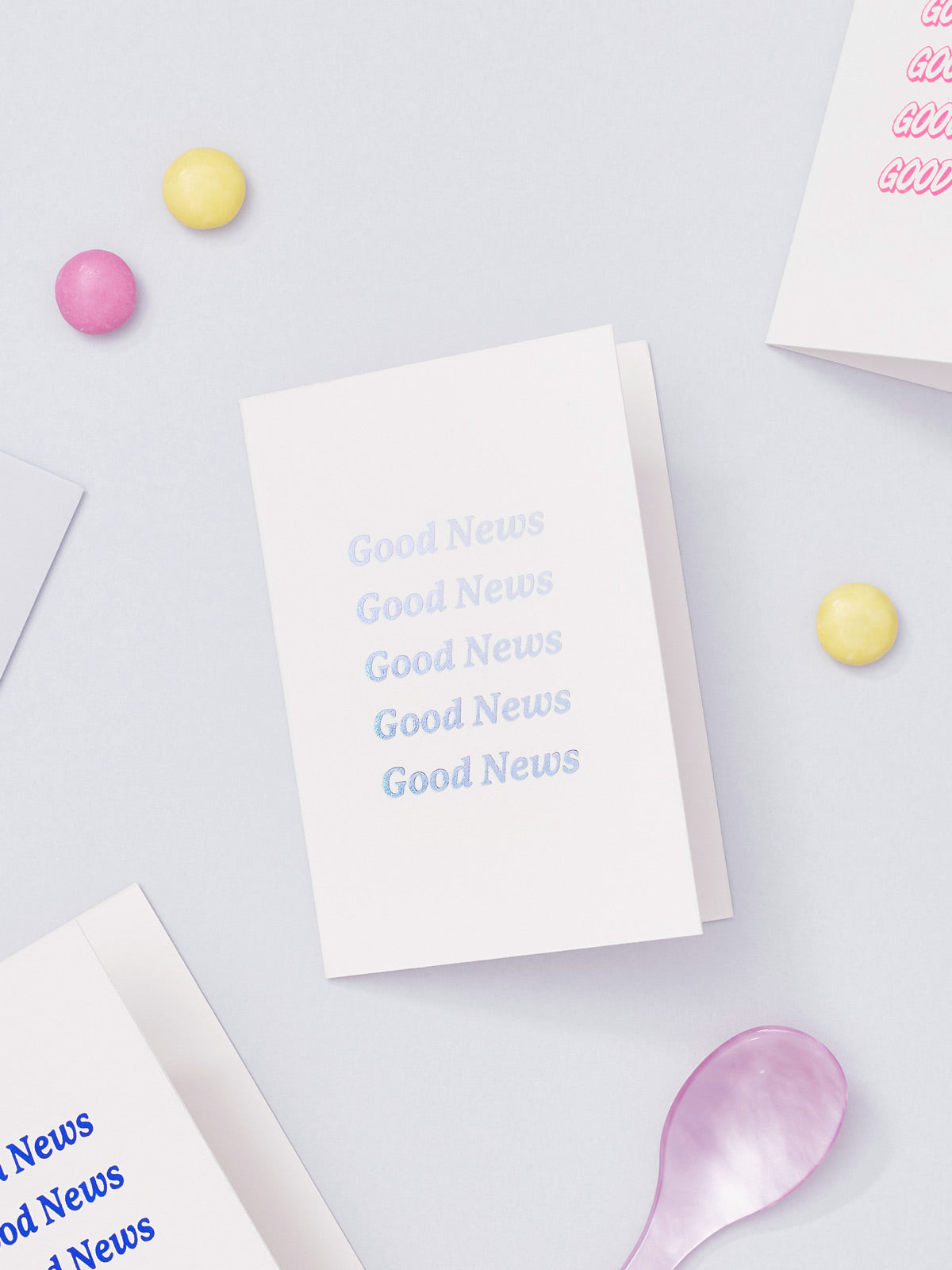 Good News Holo Mini Card