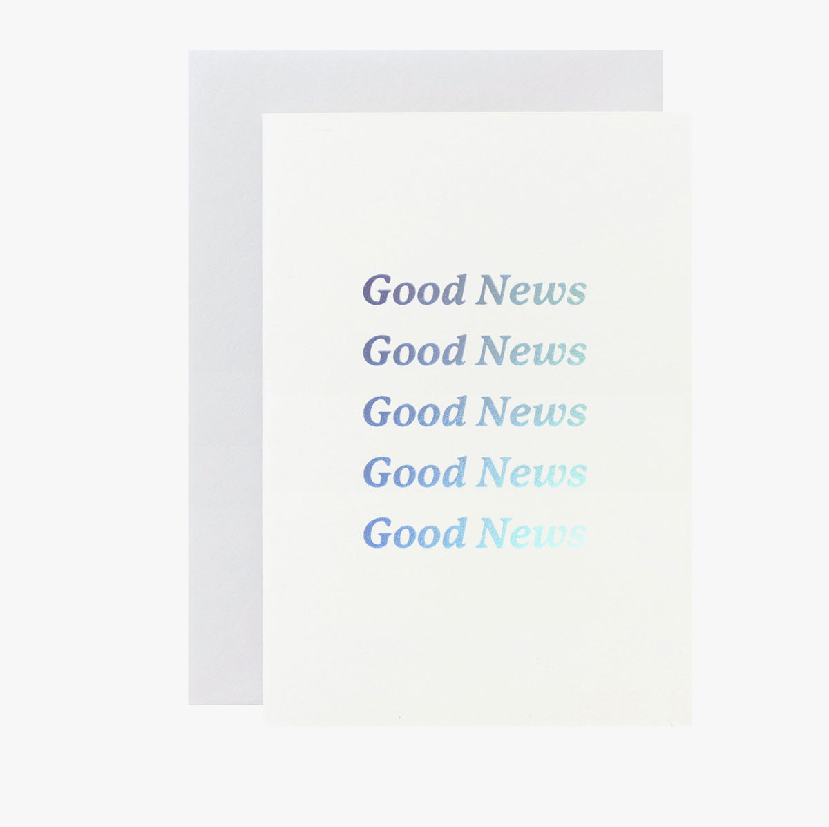 Good News Holo Mini Card