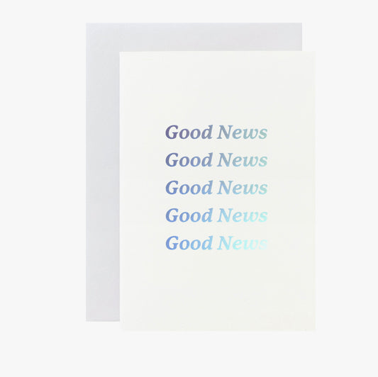 Good News Holo Mini Card