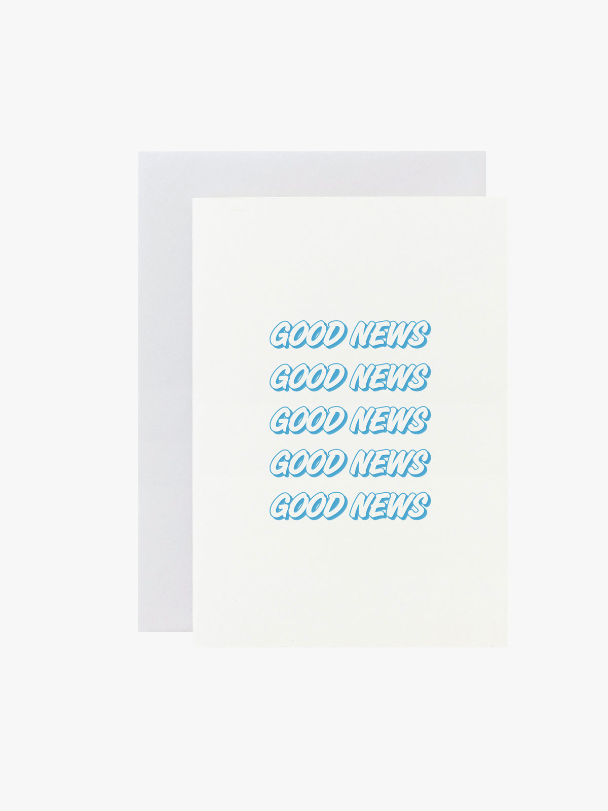 Good News Blue Mini Card