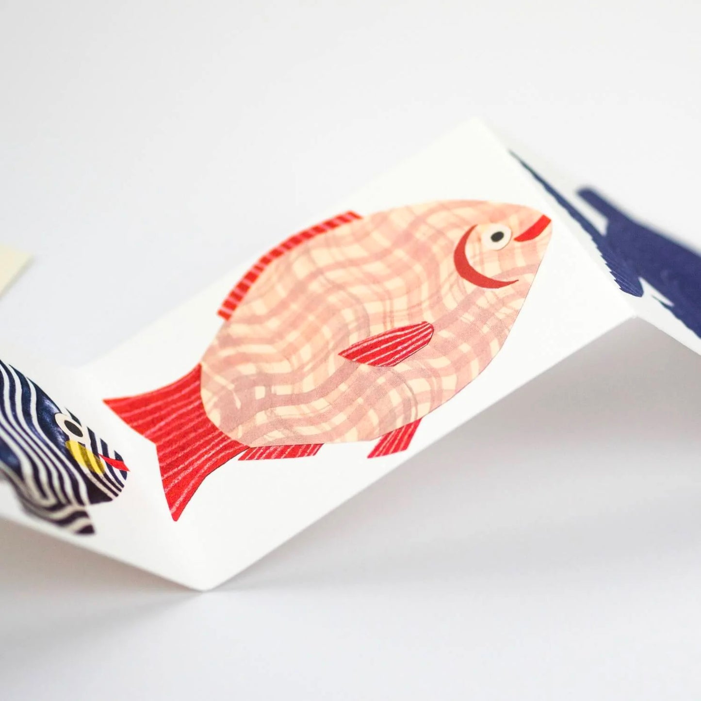 Fish Concertina Card