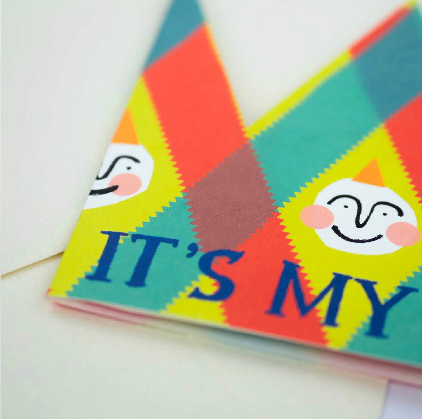 It's My Birthday Party Hat Card