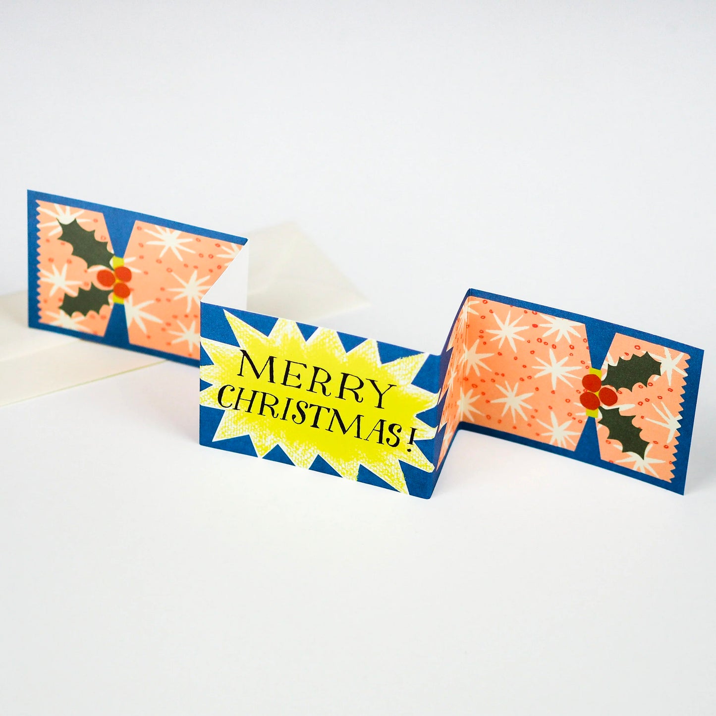 Starburst Christmas Cracker Card