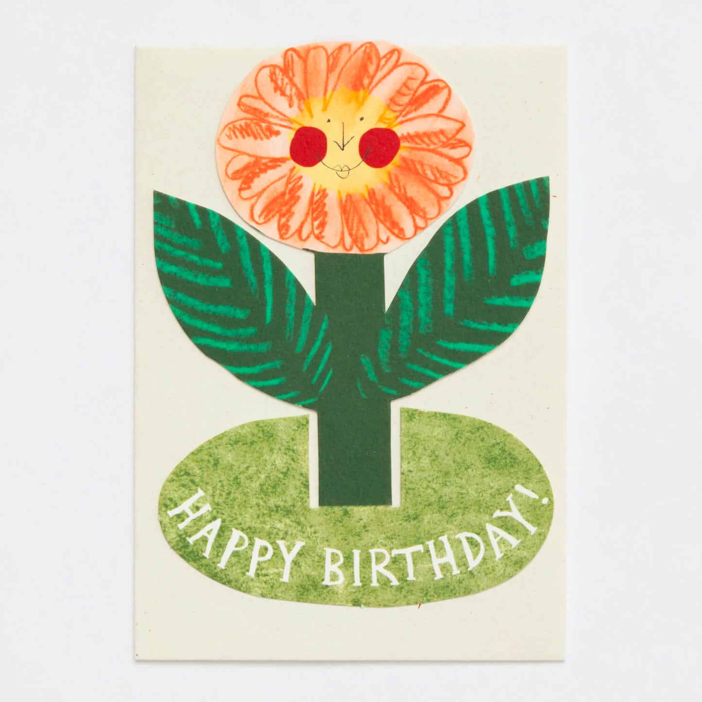 Happy Birthday Flower Stand-Up Card