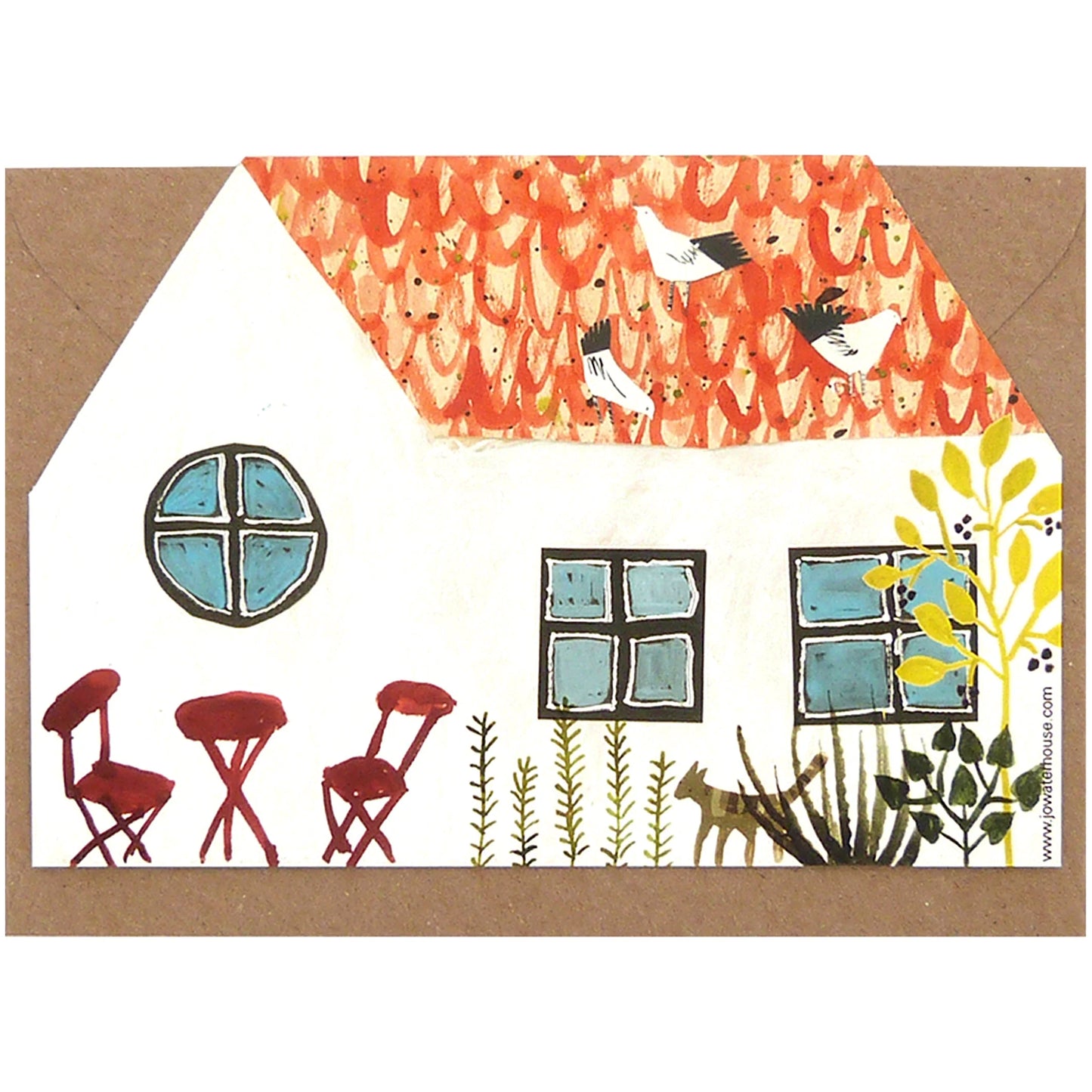 Cottage Greetings Card