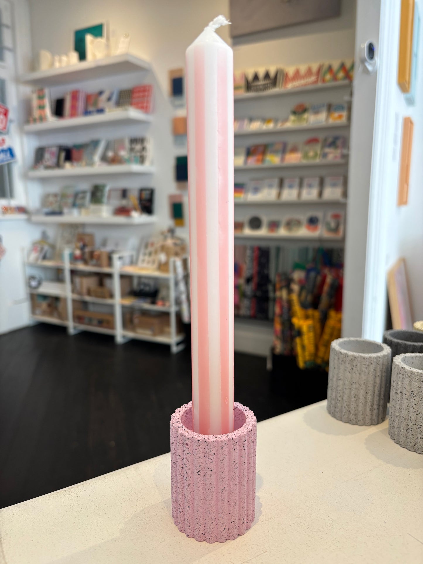 Jesmonite Candle Holder