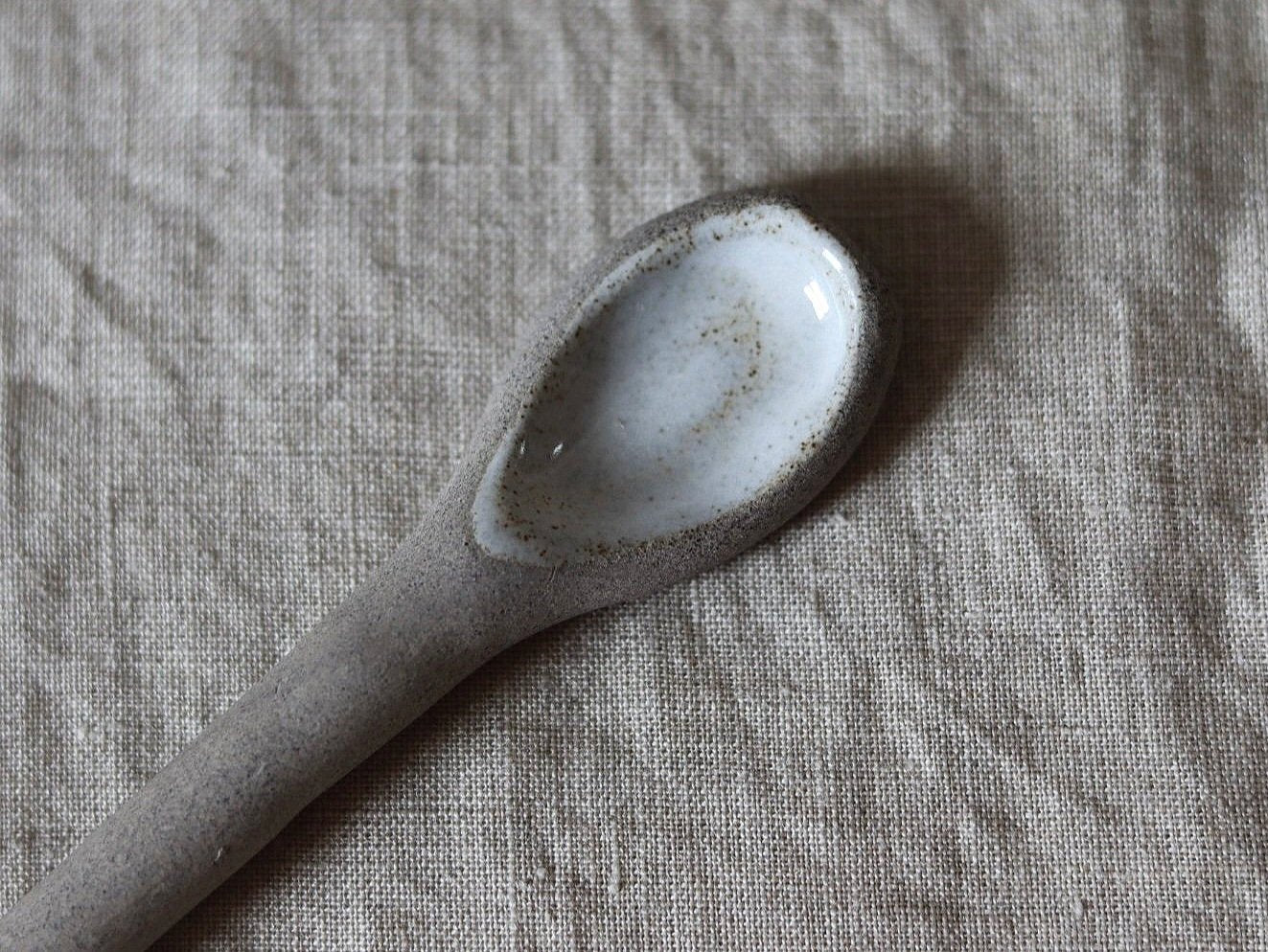 Ceramics Spoons in Grey
